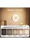 Ceamere Adjustable LED Night Light, LED Bedside Lamp, 3 Color Modes (White, Warm, Cool), Touch-Contr - 4