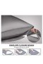 MahMir® Silk Satin Pillowcase for Hair and Skin Queen - Dark Grey Silk Pillowcase 2 Pack 76L x 51W C - 3