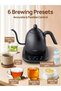 Brutelle Electric Gooseneck Kettle V60 Coffee Kettle Tea Kettle 0.8L 1200W Power Adjustable Temperat - 3