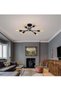 Alruht Chandelier, Modern Ceiling Lighting, 6 Lights E27 Adjustable Industrial Mount Pendant Light - 5