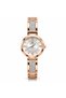 Luxury Stone Detailed Metal Women's Wristwatch