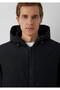 Hooded Black Men's Jacket M0110832-71379 - 6