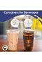 SNH Packing [Pack of 25] Plastic Juice Cup 20 Ounce With Lid Strong Ideal For Iced Coffee Smoothies - 5