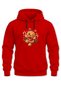 Unisex Christmas Themed Gingerbread Cookie Printed Hooded Sweatshirt Hoodie