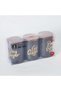 Home Box 3-Piece Tea Coffee Sugar Jar Set 1000 ml - 5
