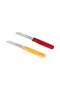 2-Piece Stainless Steel Fruit and Paring Knife Set, Ultra-Sharp Blades, Strong PP Handles, - 3