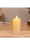 MOMENT Flameless Candles, Set Of 3 Flameless Pillar Candles, Battery Operated Fake Candle, Led Flame - 5