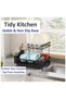 ESSENTIALS 360 Dish Drying Rack for Kitchen Counter, 2 Tier Dish Rack, Stainless Steel Kitchen Dish - 5