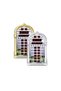 AL-HARAMEEN Digital LED Islamic Mosque Azan Clock For Prayer Silver 23.8 x 38.8cm - 2