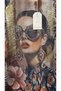 Italian Mercerized Blouse with Mixed Pattern Print - 5