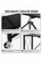 Toshionics 4-Tire Foldable Multi-Purpose Storage Rack White 72x38x126cm - 5