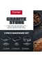 Granite 3Pcs Bakeware Set (23cm Sq Cake Tin & 23cm Loaf Tin / 18cm Springform Cake Tin) | P - 3