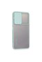 Xiaomi redmi note 11t case palm frosted camera sliding silicone - turquoise - 2