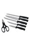 7-Piece Knife Block Set PR50919 Black/Brown/Silver - 3
