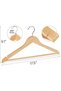 MOMENT 3 Pack Hanger Suit Hanger Non-Slip Cloth Hangers Clothes Hanger Smooth Finish Coat Hanger Pre - 2