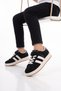 Black Velcro Strap Unisex Children's Walking and Sports Shoes Sneaker Coop F