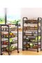 RATSAW 5 Layers Storage Shelves Kitchen Storage Rack Modern Minimalist Floor - Standing Multi - Tier - 3