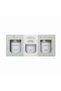 French Connection Jar Candle Scented Gift Set of 3 - 64G each, Shea Butter Wax | Burn Time - 30hrs | - 3