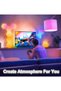 ARNOTEC Hexagon LED Wall Lights 6 Panels, Smart RGB Gaming Lights with Bluetooth App & Remote Contro - 5