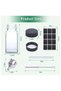 SKYLINK 12Pack 2oz Clear Glass Bottles with Airtight Lids – Reusable Small Square Juice Bottles for - 2