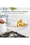 Caannasweis 16pcs Pots and Pans Set Non Stick - Ceramic Cookware Set with Cooking Utensils Set,Oven - 4