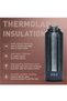 BEOLA 1200ml Water Bottle 18/8 Stainless Steel 304 Double Wall Insulated Thermos Bottle with a wide - 4