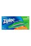 Ziploc 50 Piece Sandwich Bags Clear 16.5x14.9cm
