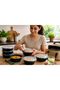 Food Storage Containers with Lids, 250cc Capacity, 12-Piece Set, Reusable Plastic Food Containers, Leak-Resistant Meal Prep Containers, Kitchen Storage Boxes for Lunch, Snacks - 2