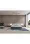 Inflatable Deluxe Queen Dura-Beam Series Headboard Airbed, Grey/White, 64448GB plastic Grey - 4
