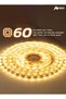 MODI 3M LED Strip Light Warm White 3000K USB Powered with Switch, 60 LEDs/M Flexible Tape Light with - 3