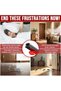 MOMENT Weather Stripping Door Seal - 19.7Ft Self-Adhesive TPE Rubber Door Seal Strip for Door Frame/ - 5
