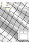 Noon East King Size 4Pc Fitted Sheet Set | Soft Microfiber Material | Black Grid Color | 1 Fitted Sh - 2