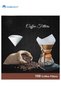 ACECOAT Coffee Filters V60 Cone Paper White 100pcs Coffee Filters Unbleached Paper Filters Compatibl - 2