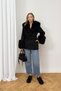Fur Detailed Cashmere Coat 6-1607