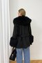 Fur Detailed Cashmere Coat 6-1607 - 8
