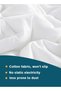 Arabest Duvet,King Size Quilt Down Comforter Insert Microfiber White 220X240centimeter - 3