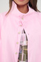 Liora Buttoned Pink Bomber Jacket - 7