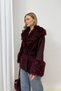 Fur Detailed Cashmere Coat 6-1607 - 7