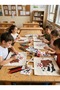 5 Pieces of Paintable Cloth Bag with the Design of Teddy Bears - Hobby Painting Bag - 3