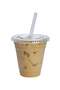 SNH Packing 50-Piece Disposable Plastic Juice Cup With Lid 12oz Clear - 3