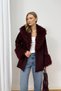 Fur Detailed Cashmere Coat 6-1607 - 6