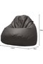 Harmony Home Harmony Leather Lounger Bean Bag – Comfortable Floor Chair for Adults & Teens | Ideal f - 2