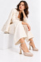 Women's Pointed Toe Platform Heeled Stylish Shoes - 5