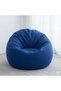 Harmony Home Bean Bag Chair | Classic Round Linen Cloth Bean Bag with Polystyrene Beads Filling | Co