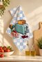 My Cute Kitchen Digital Printed Dishcloth 35X50 cm Cotton Kitchen Towel - 5