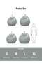 American Linen PVC Bean Bag Filled Multi Purpose Faux Leather Bean Bag Grey - 4