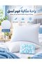 وسادة سرير فاخرة بنمط الماس الأزرق لنوم مريح - DX3626 - 4
