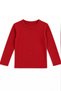 Girls' and Boys' Soft Viscose Fabric Flexible Red Pajama Set - 6