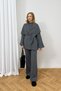 Knitwear Set with Shawl 96-003 - 2