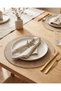 Brown Round Woven Placemat